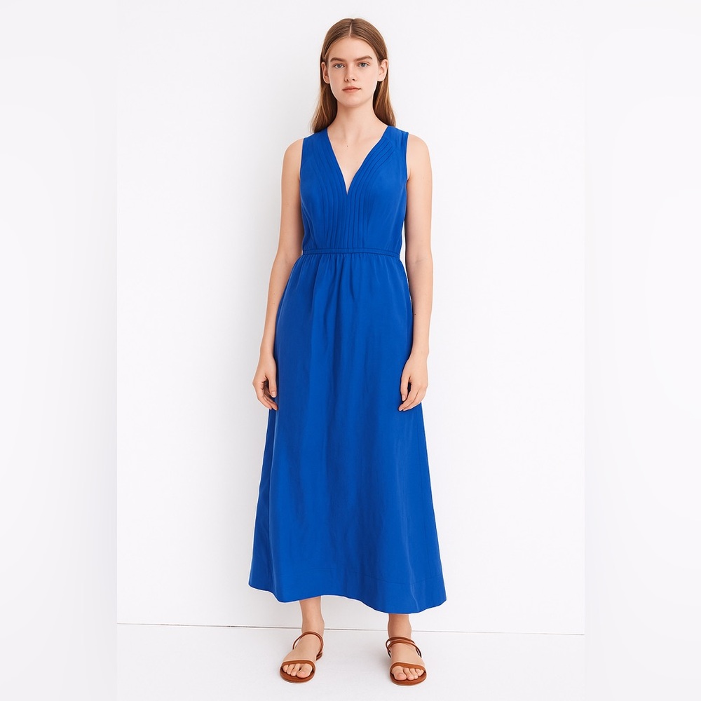 {Madewell} Vibrant Blue Maxi Dress